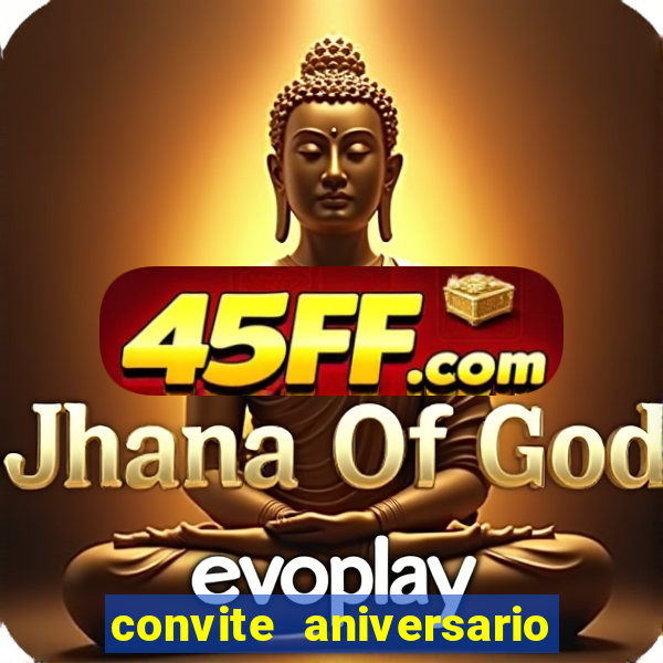 convite aniversario infantil futebol